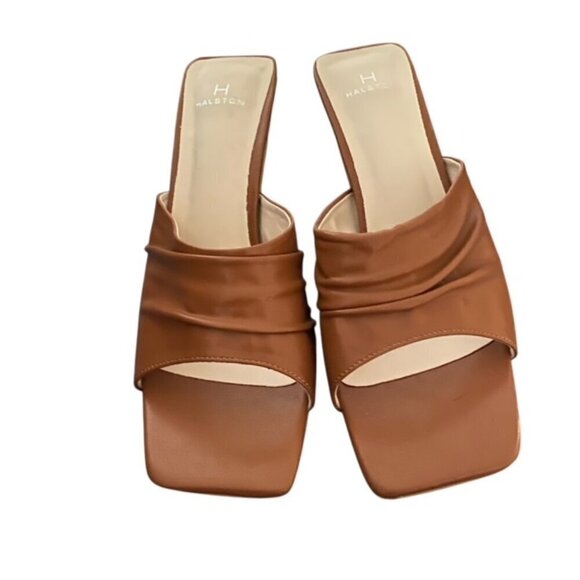 H by Halston Brown Luanda Sandal 9 - Picture 3 of 6